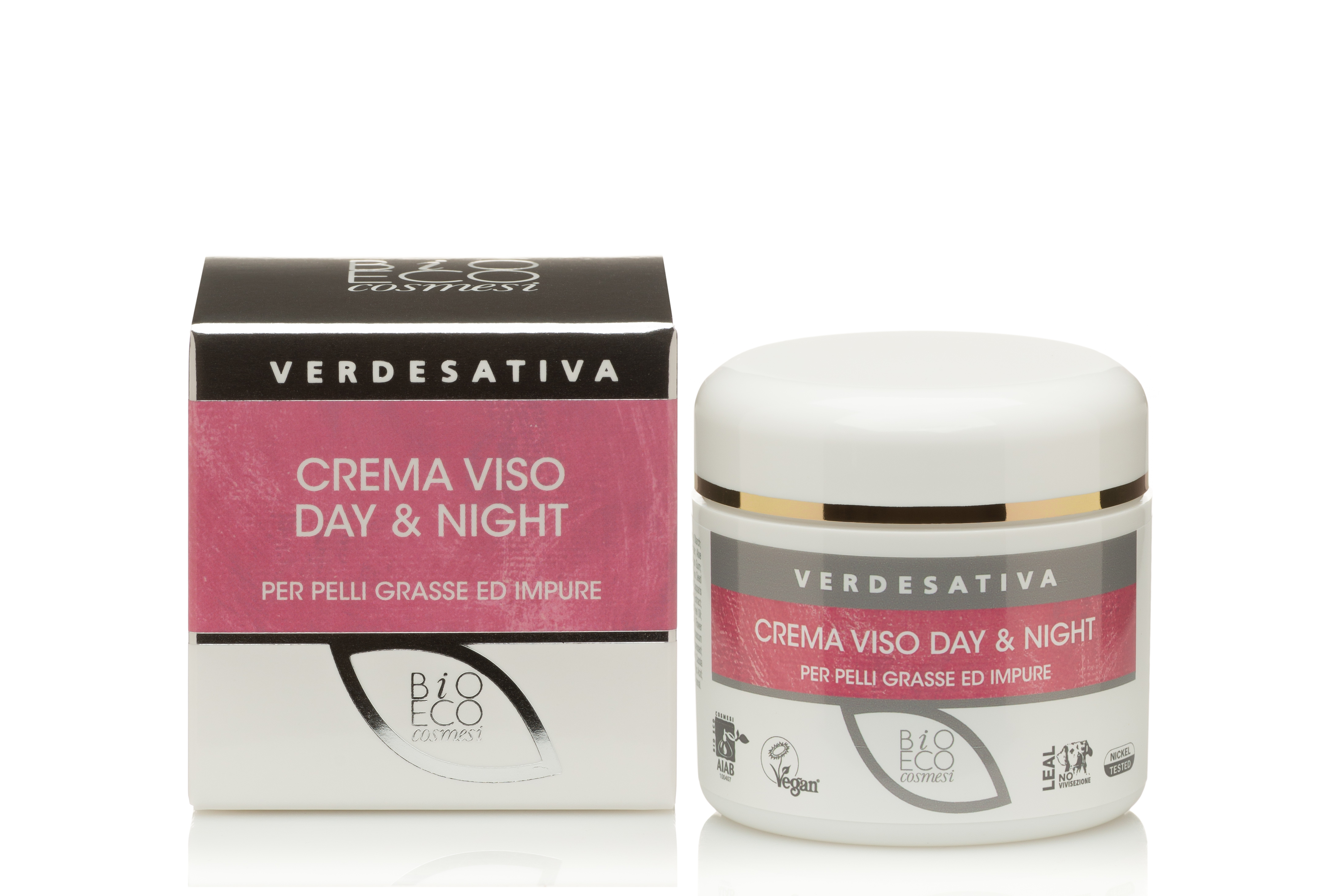 Crema viso Bio attiva Day & Night – 100% naturale 50g