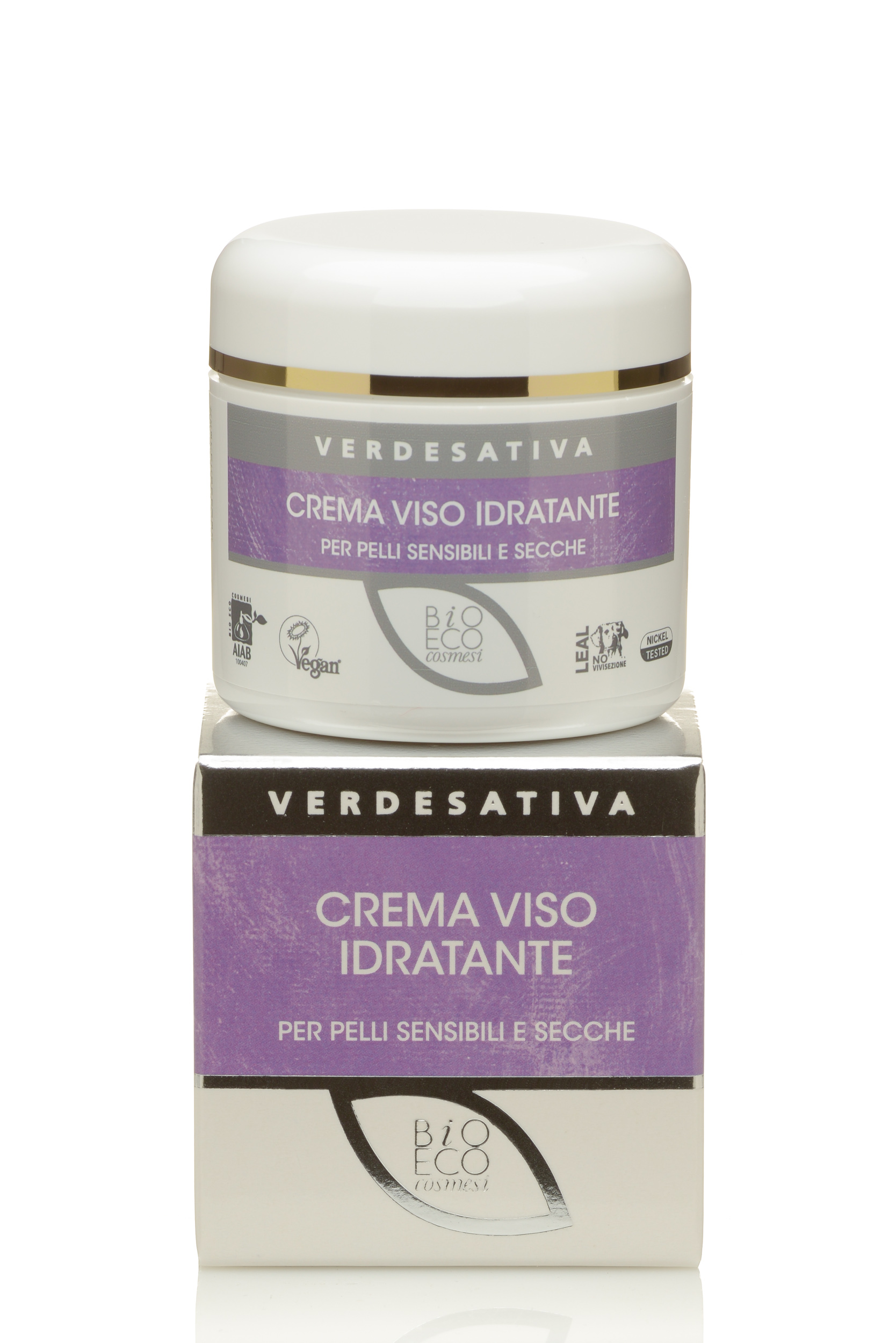 Crema viso Bio Attiva Idratante – 100% naturale 50g