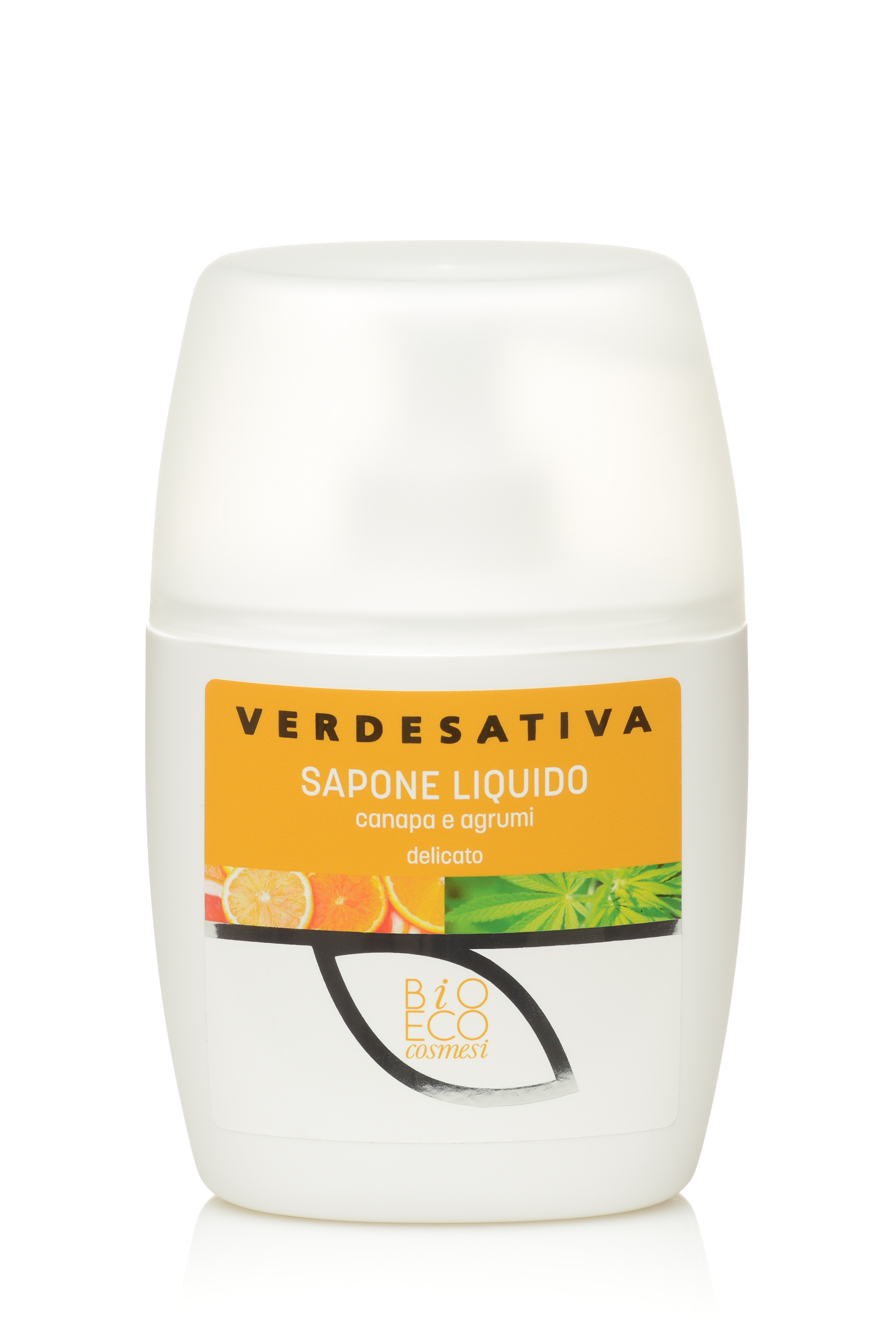 Sapone Liquido canapa e agrumi 100% naturale e bio degradabile 250ml