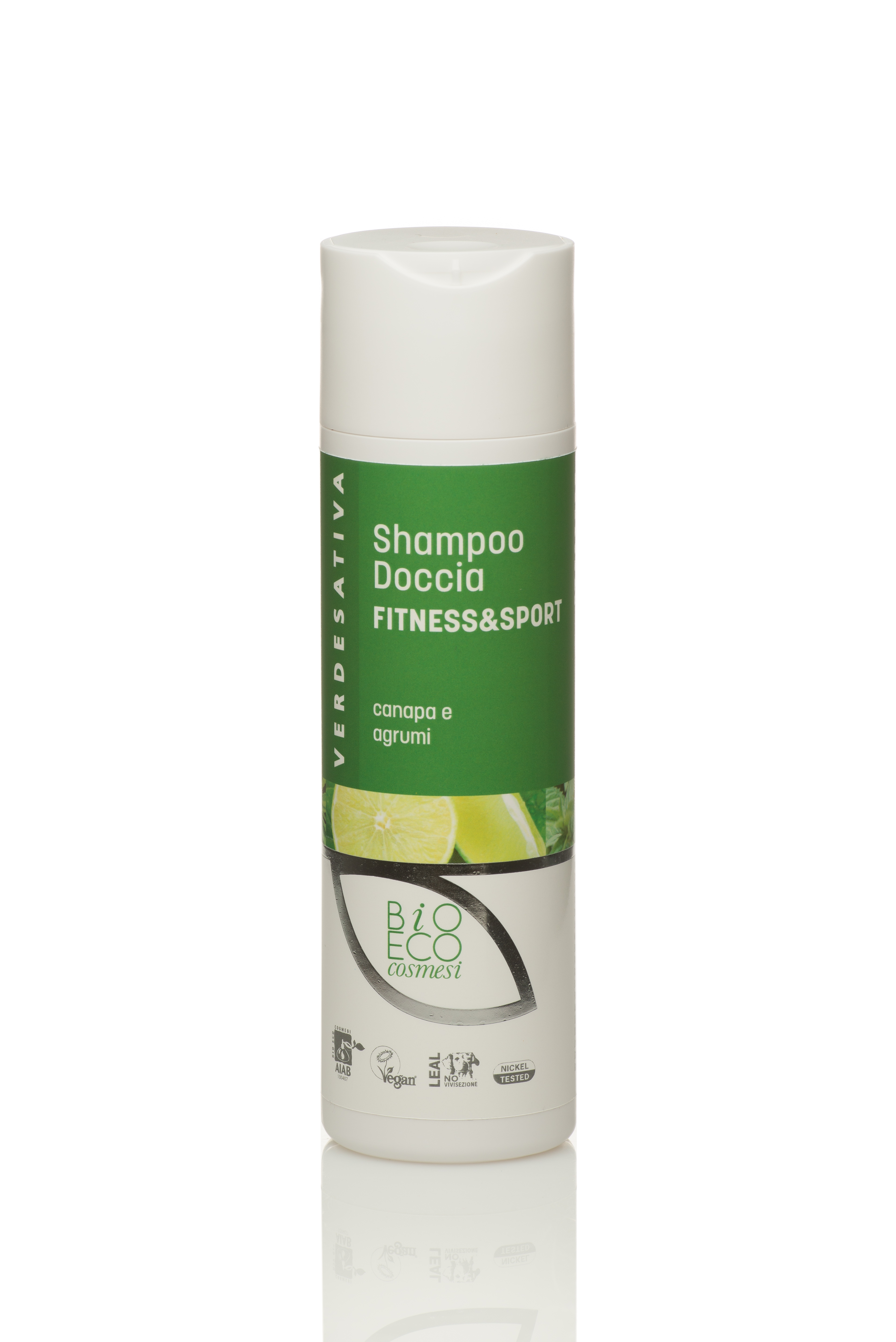 Shampoo Doccia Fitness & Sport 100% naturale e bio degradabile 200ml