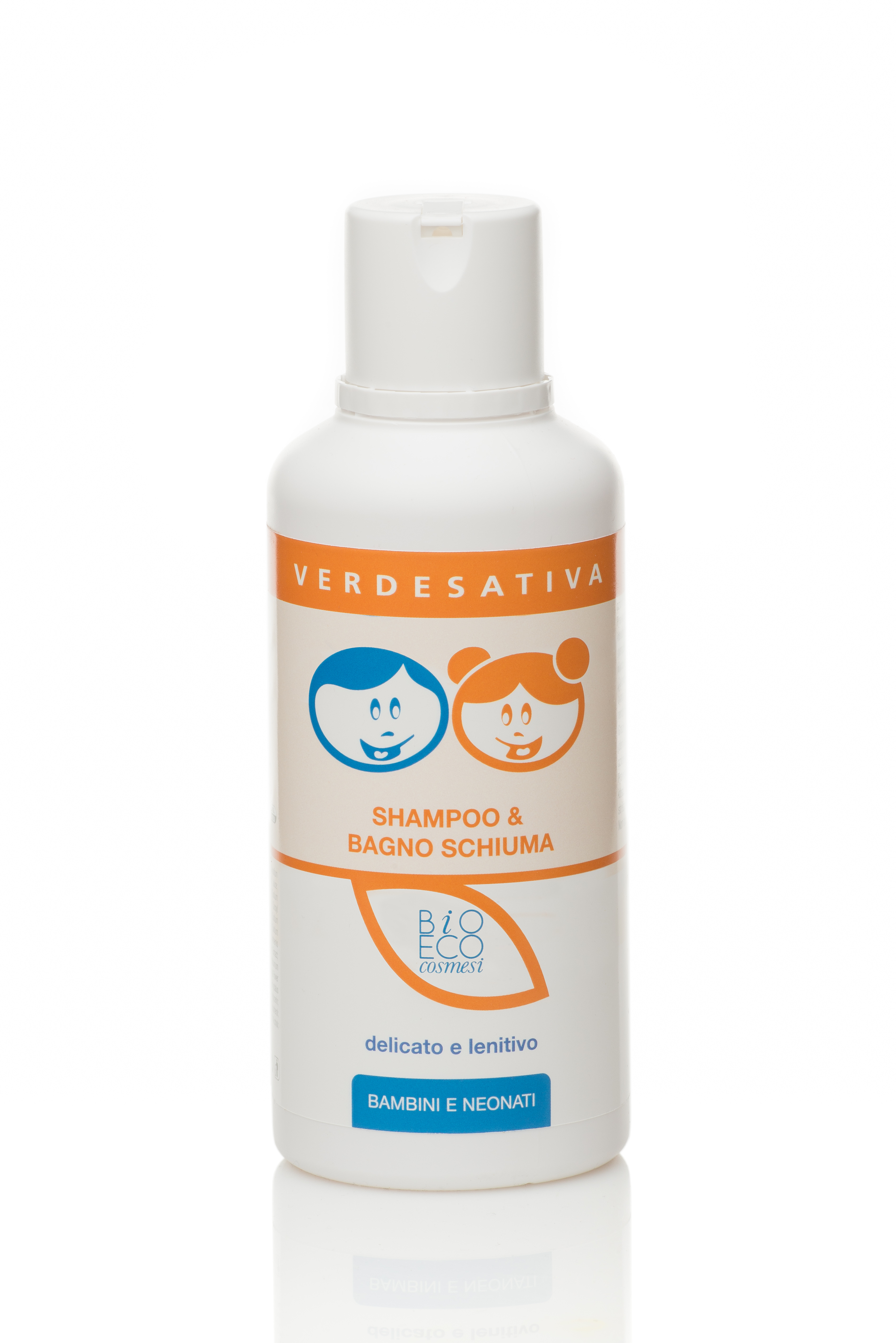 Baby Shampoo & Bagno Schiuma 100% naturale e bio degradabile - 500ml
