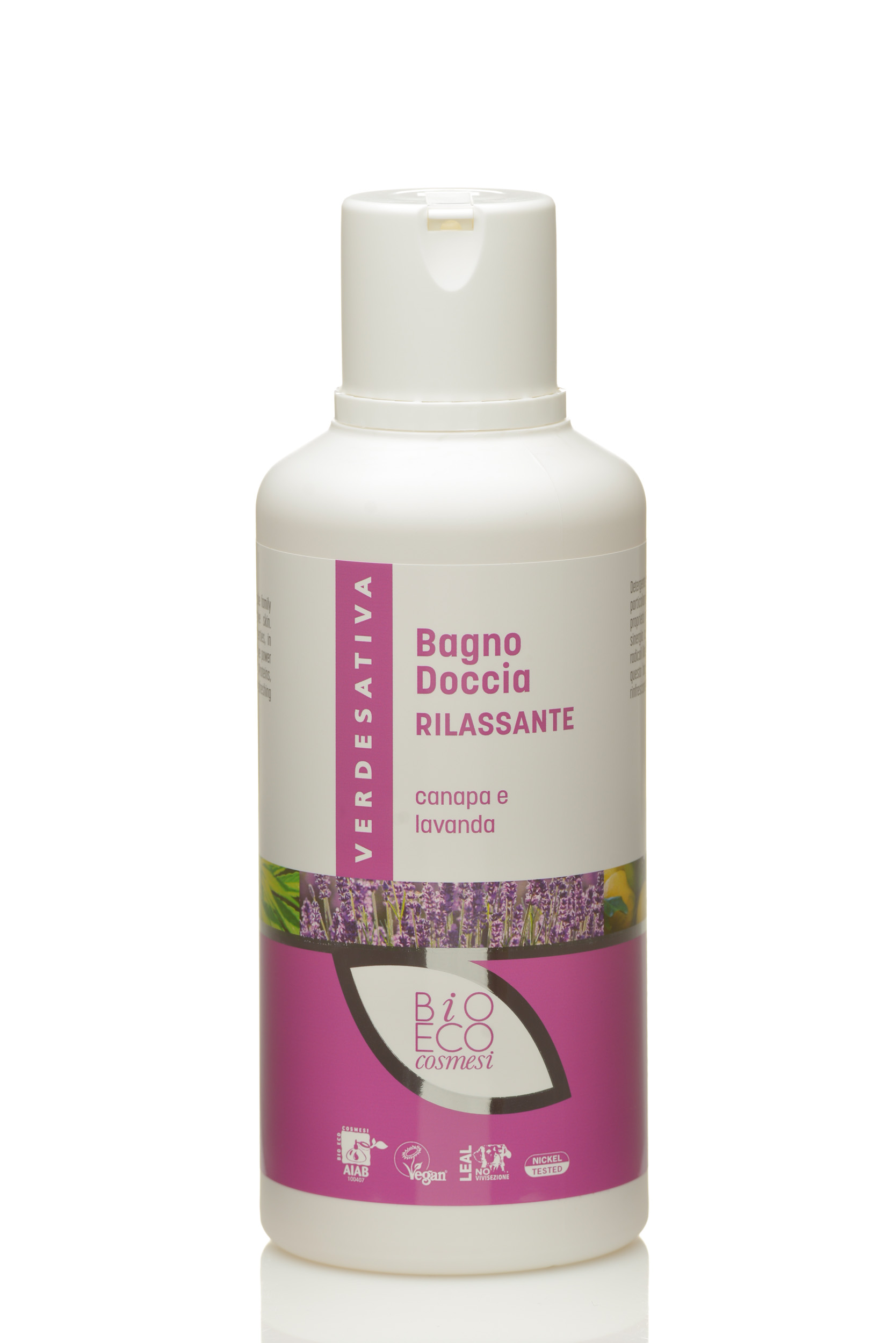 Bagno doccia canapa e lavanda RILASSANTE - 500ml