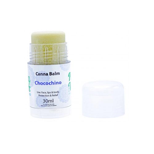 Balsamo Pura Vida CBD Stick Chocochino 30 ml  300 mg per il viso, labbra, capelli e corpo