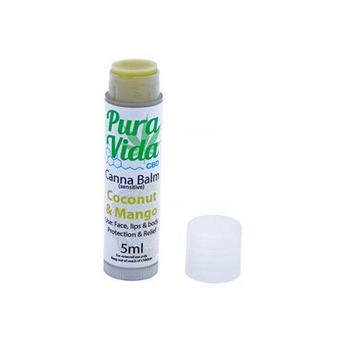 Balsamo Pura Vida CBD Stick  Cocco e Mango 5 ml - 50 mg