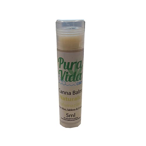 Balsamo Pura Vida CBD Stick Naturale scent free 5 ml - 50 mg