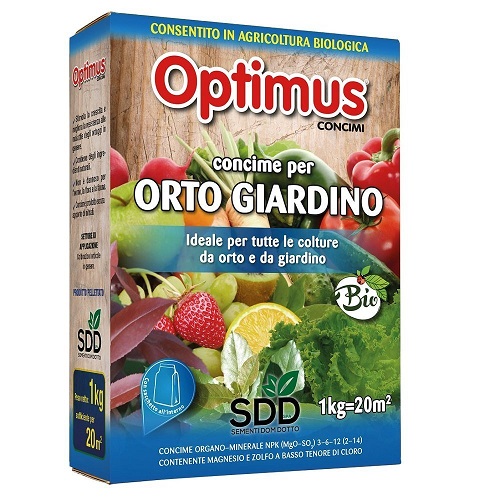 Optimus Concime Granulare Organico Orto E Giardino