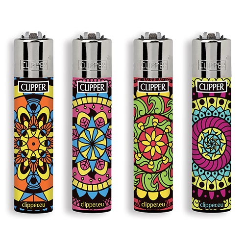 Clipper Large Mandala Pattern S