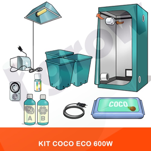 Kit Indoor Cocco 600W - ECO