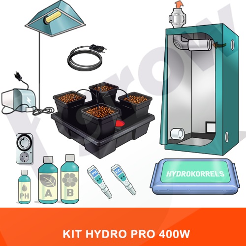 Kit Indoor Idroponica 400W - PRO