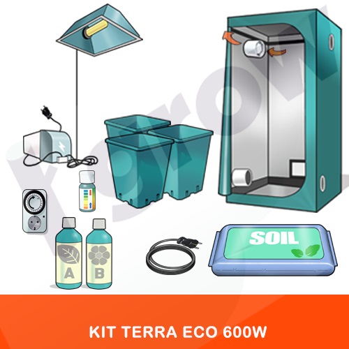 Kit Indoor Terra 600W - ECO