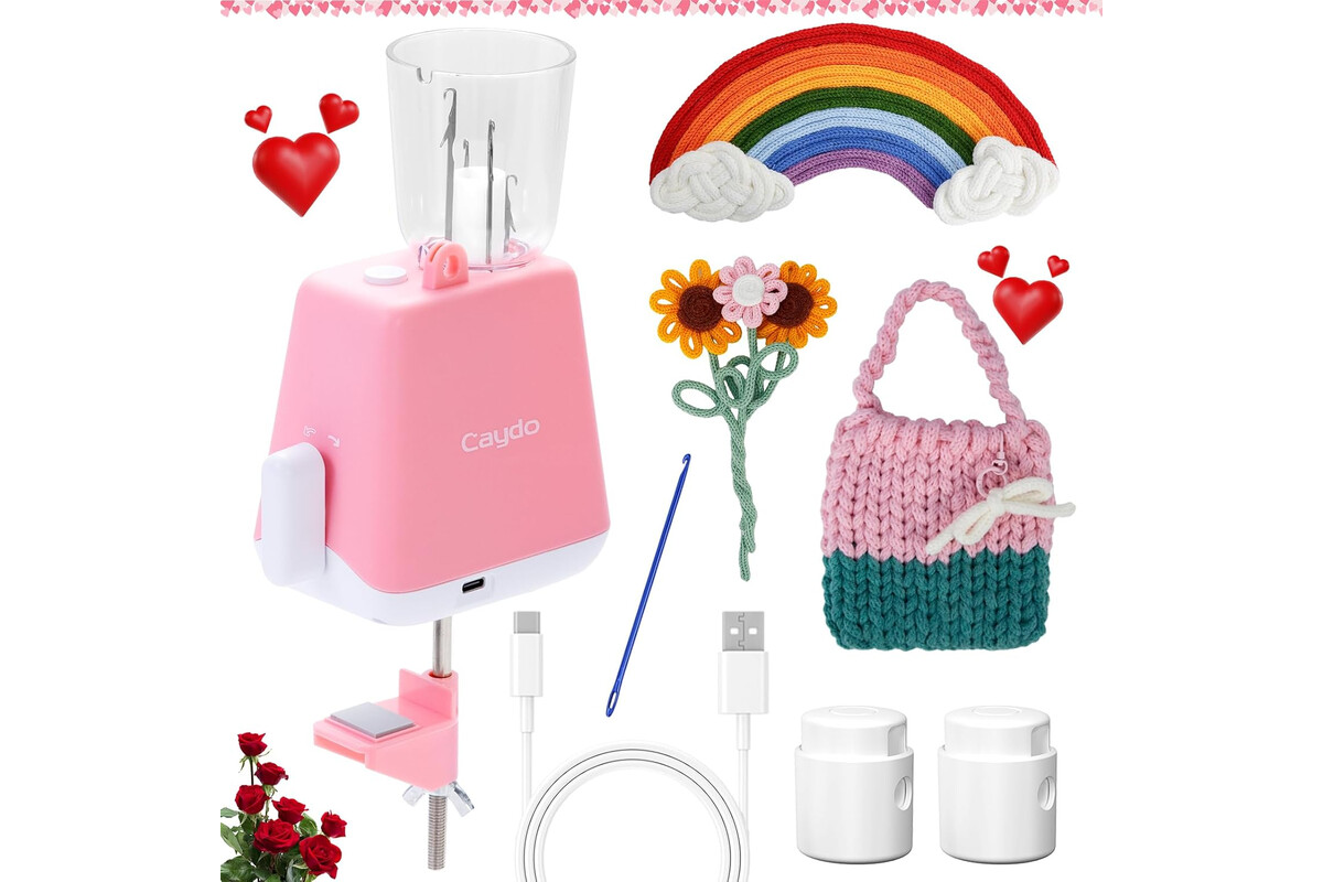 Con la macchina tricotin caydo risparmi tempo e denaro: crea i tuoi lavori a maglia facilmente e approfitta della super offerta