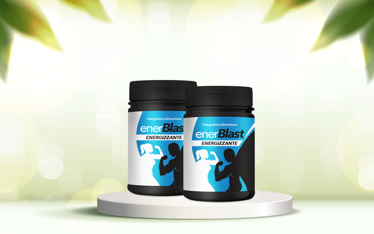 EnerBlast: aumenta energia e performance ogni giorno con un integratore innovativo